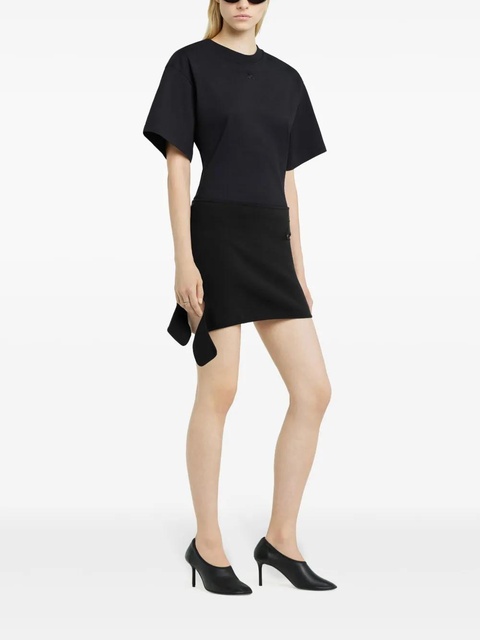 Courrèges wide-sleeves T-shirt - Black - zdjęcie produktu nr 2