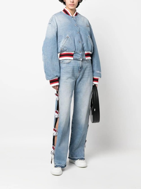 GCDS Hello Kitty cut-out jeans - Blue - zdjęcie produktu nr 2