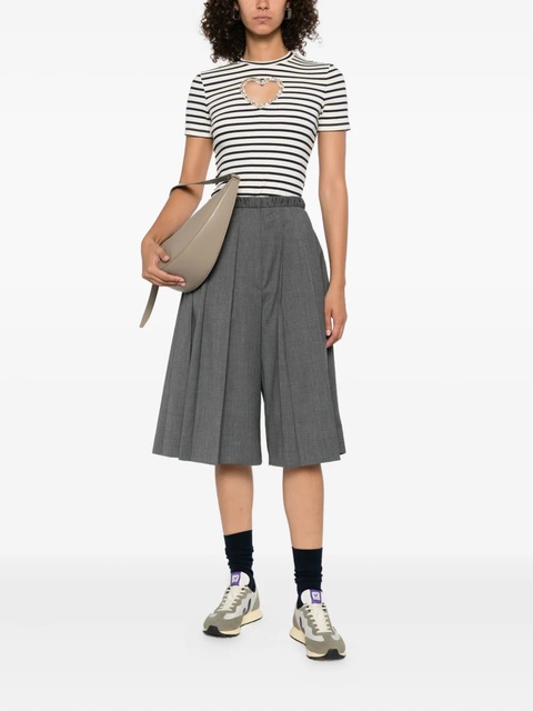 SANDRO striped T-shirt - Neutrals - zdjęcie produktu nr 1