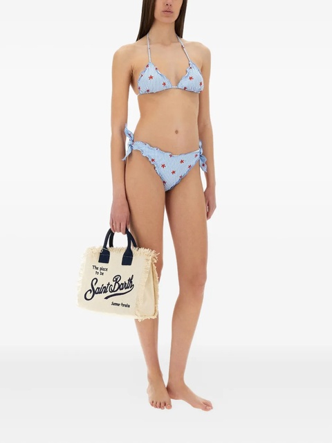 MC2 Saint Barth starfish striped bikini - Blue - zdjęcie produktu nr 2