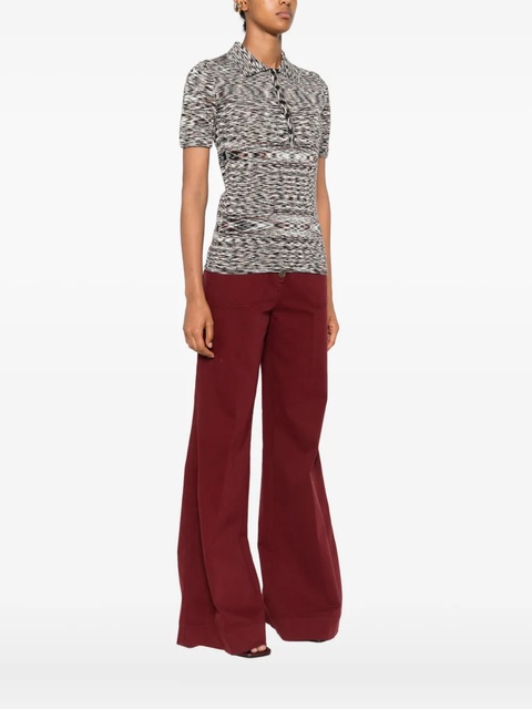 Missoni patterned polo shirt - Black - zdjęcie produktu nr 2