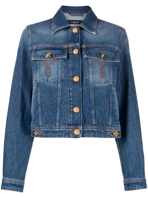 Versace x Dua Lipa Medusa '95 denim jacket - Blue - zdjęcie produktu nr 1