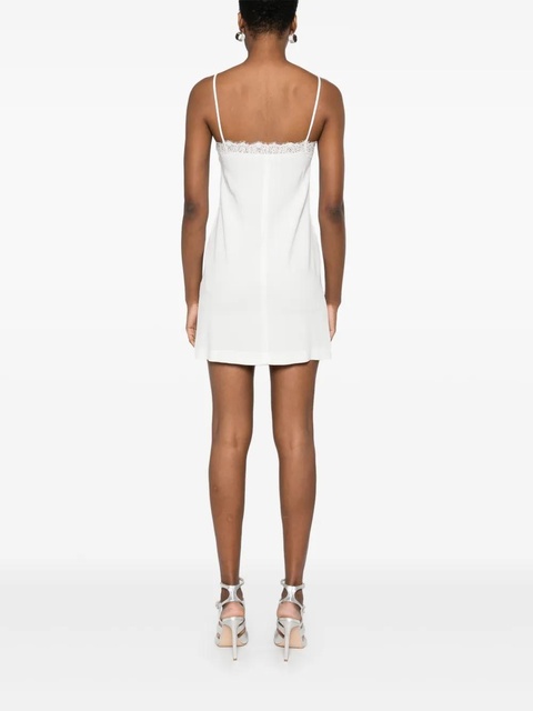 Blumarine corded-lace mini dress - White - zdjęcie produktu nr 2