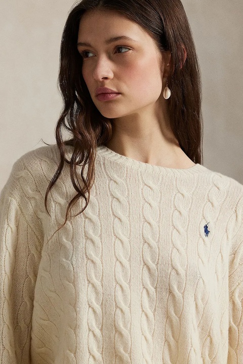 Polo Ralph Lauren sweter damski kolor biały lekki 211971865 - zdjęcie produktu nr 2