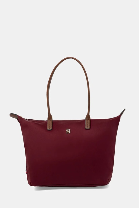 Tommy Hilfiger torebka kolor bordowy AW0AW17711 - zdjęcie produktu nr 1