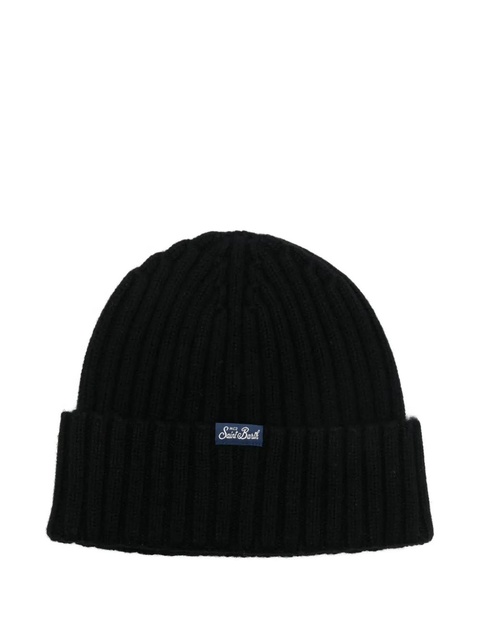 MC2 Saint Barth Wengen Embroidered Hat - Black - zdjęcie produktu nr 1