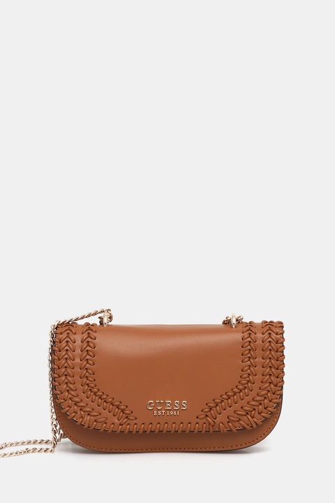 Guess torebka TATUM kolor brązowy HWNG96 67210 - zdjęcie produktu nr 1