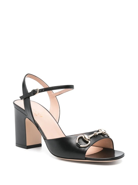 Gucci 75mm Horsebit sandals - Black - zdjęcie produktu nr 1