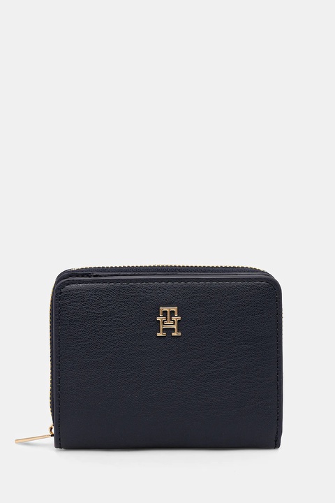 Tommy Hilfiger portfel damski kolor beżowy AW0AW17742 - zdjęcie produktu nr 1