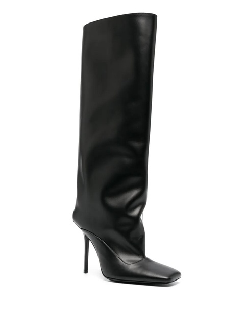 The Attico Sienna 105mm square-toe boots - Black - zdjęcie produktu nr 2