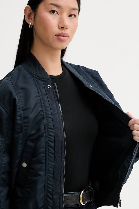 G-Star kurtka kolor granatowy przejściowa D27337-C143 - zdjęcie produktu nr 2