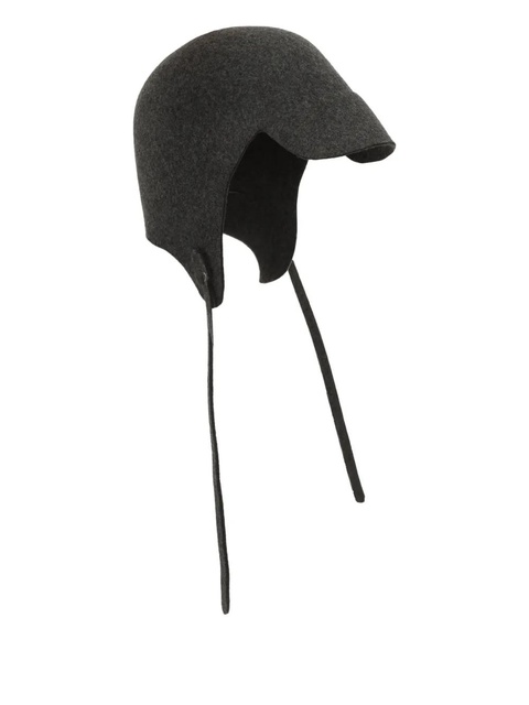 Miu Miu self-tie hat - Grey - zdjęcie produktu nr 1