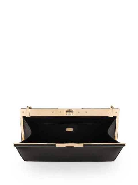 Dolce & Gabbana large Marlene clutch bag - Black - zdjęcie produktu nr 2