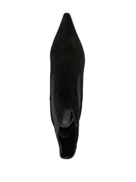 Aeyde side-zip leather Chelsea boots - Black - zdjęcie produktu nr 2
