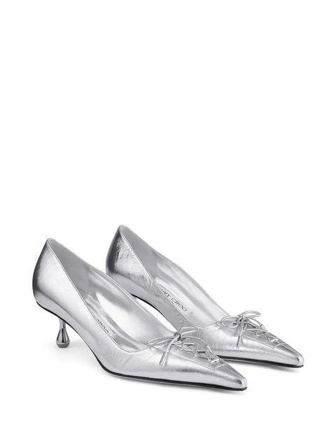 Jimmy Choo 50mm Scarlett pumps - Silver - zdjęcie produktu nr 2