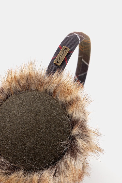 Barbour nauszniki kolor zielony LAC0336 - zdjęcie produktu nr 2