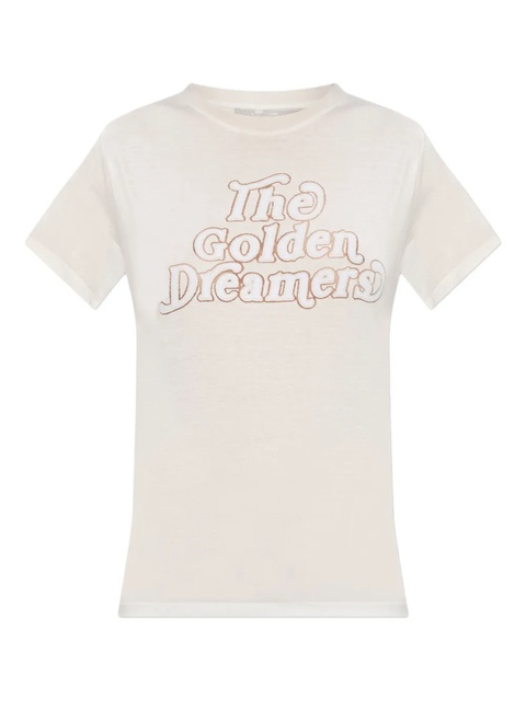 Golden Goose star-embellished printed T-shirt - White - zdjęcie produktu nr 1