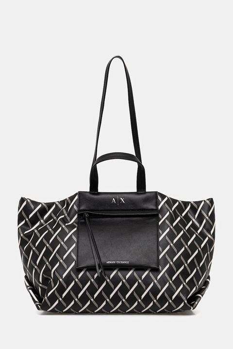 Armani Exchange torebka kolor czarny XW001548 AF17255 - zdjęcie produktu nr 1