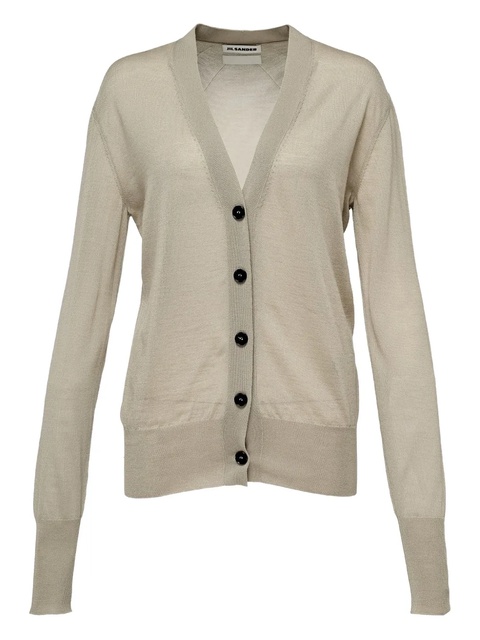 Jil Sander button-front cardigan - Neutrals - zdjęcie produktu nr 2