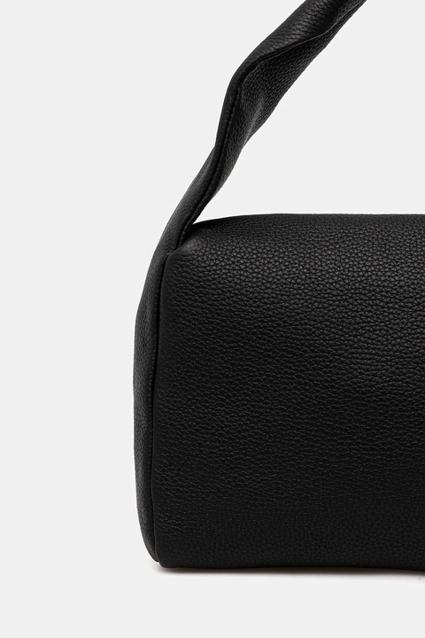 Tommy Hilfiger torebka skórzana kolor czarny AW0AW18150 - zdjęcie produktu nr 2