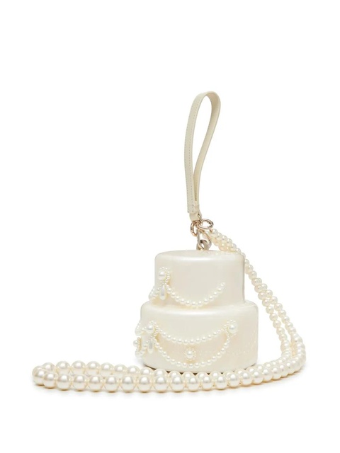 Simone Rocha pearl-embellished cake mini bag - Neutrals - zdjęcie produktu nr 2