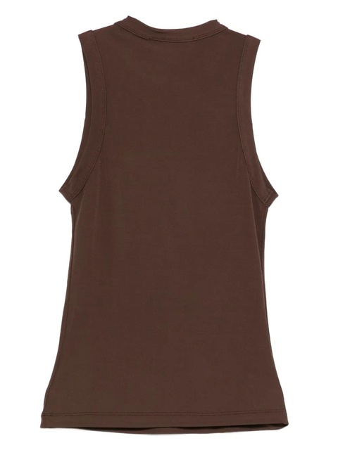 Aya Muse sleeveless tank top - Brown - zdjęcie produktu nr 2