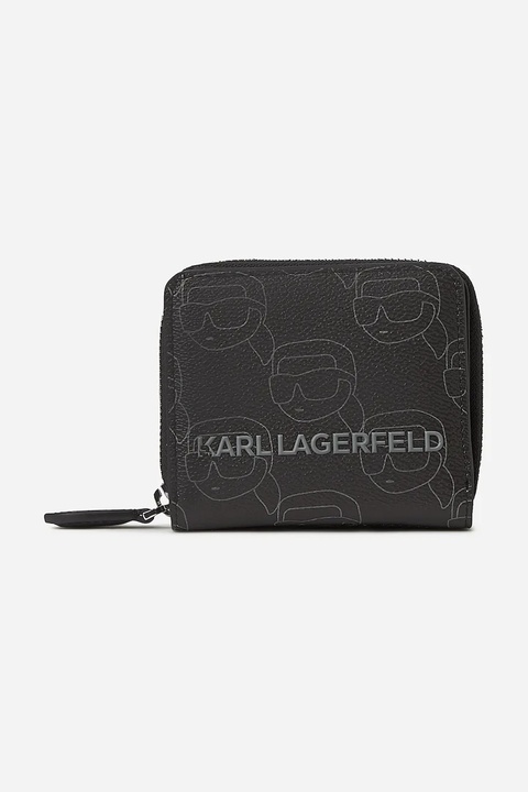 Karl Lagerfeld portfel damski kolor czarny A2W32018 - zdjęcie produktu nr 1