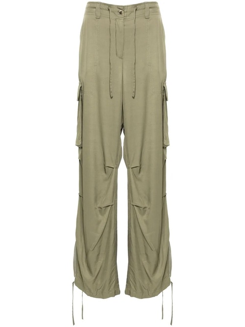 Golden Goose wide-leg cargo pants - Green - zdjęcie produktu nr 1