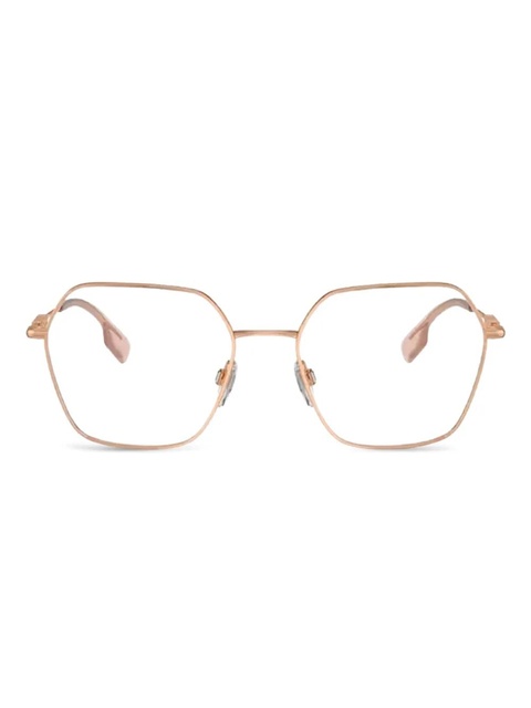 Burberry Eyewear BE1381 geometric glasses - Gold - zdjęcie produktu nr 1