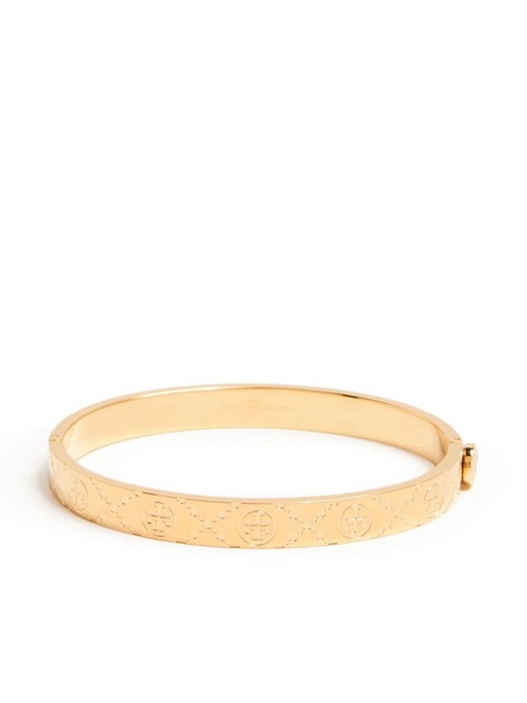 Tory Burch T Monogram hinge bracelet - Gold - zdjęcie produktu nr 1
