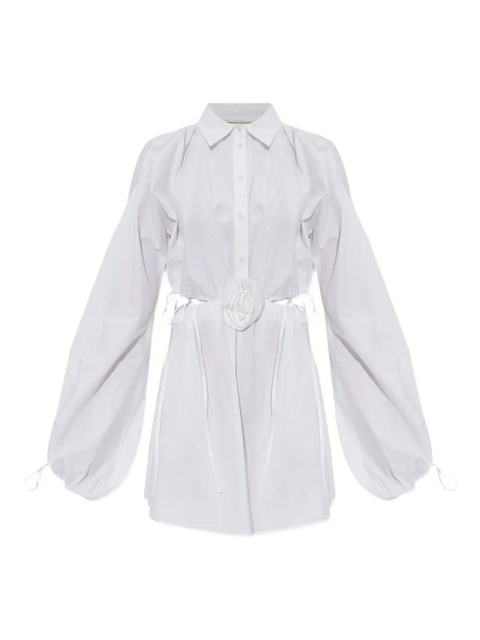 Blumarine cotton mini dress - White - zdjęcie produktu nr 1