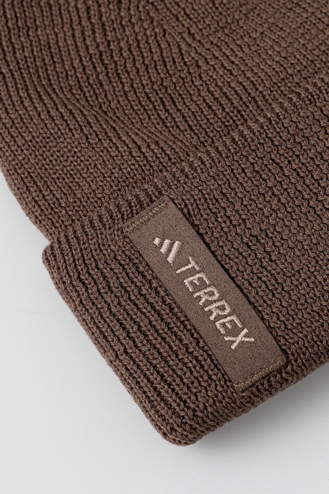 adidas TERREX czapka wełniana XPL Mer kolor brązowy JW0885 - zdjęcie produktu nr 1