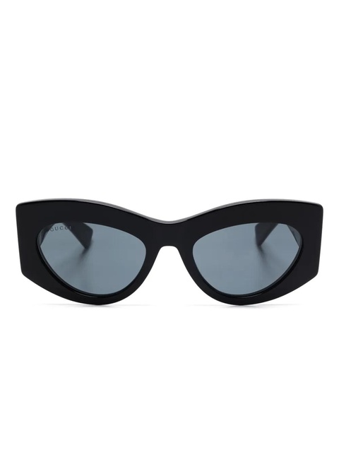 Gucci Eyewear cat eye-frame sunglasses - Black - zdjęcie produktu nr 1