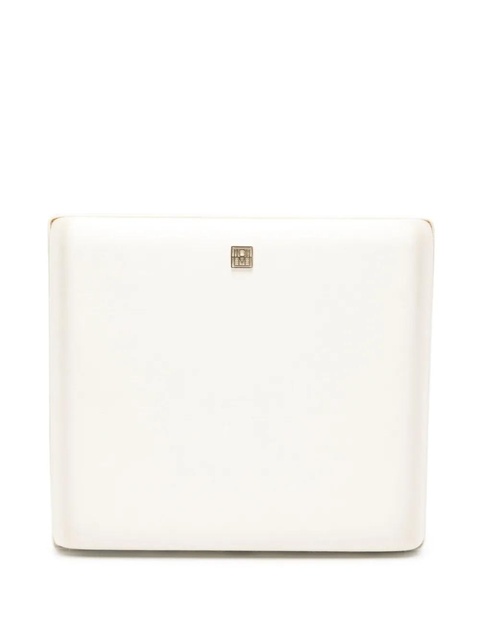 TOTEME satin box clutch - Neutrals - zdjęcie produktu nr 1