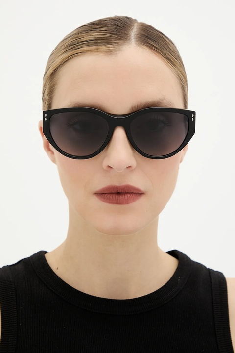 Isabel Marant okulary przeciwsłoneczne damskie kolor czarny IM 0217/S - zdjęcie produktu nr 2