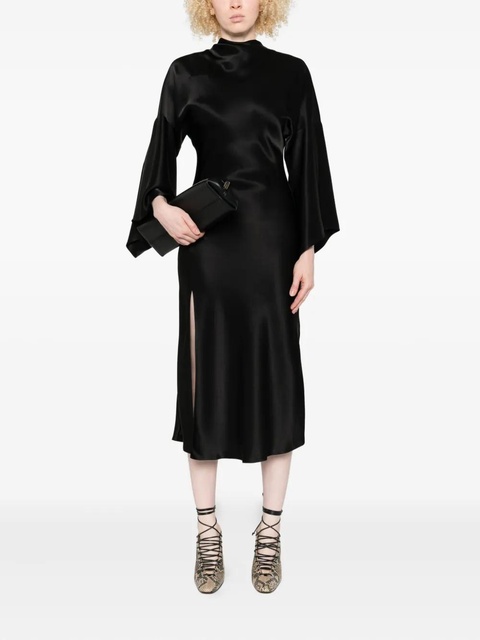 PINKO open-back midi dress - Black - zdjęcie produktu nr 2