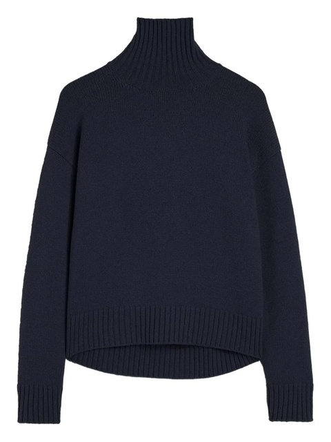 Jil Sander high-neck jumper - Blue - zdjęcie produktu nr 1