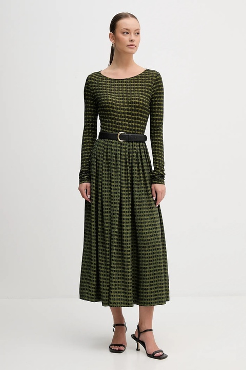 United Colors of Benetton spódnica midi rozkloszowana 4XVWD0056 - zdjęcie produktu nr 2