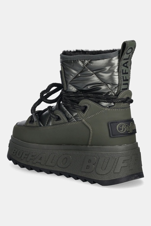 Buffalo śniegowce Eliza Snow Boot kolor zielony 1270144-KHA - zdjęcie produktu nr 2