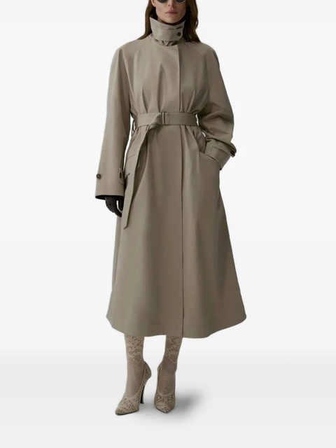 Magda Butrym flap pocket belted gabardine coat - Neutrals - zdjęcie produktu nr 2