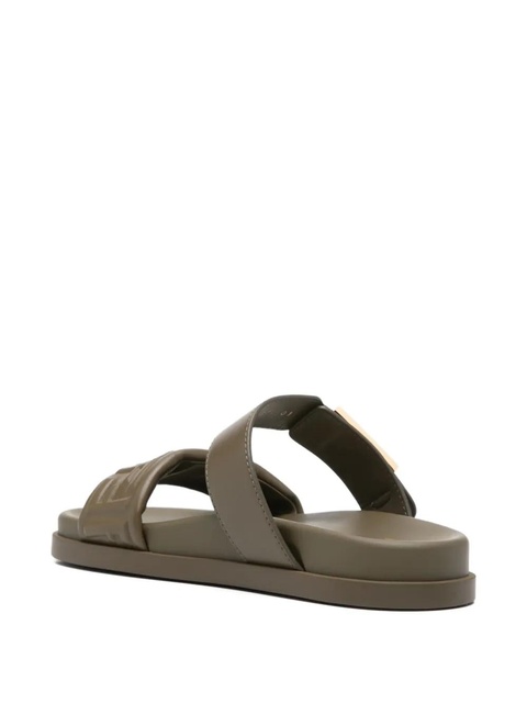 FENDI buckle embossed-FF sandals - Green - zdjęcie produktu nr 2