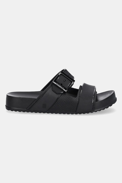 Melissa klapki COZY CONNECTION SLIDE damskie kolor czarny M 35832 - zdjęcie produktu nr 2