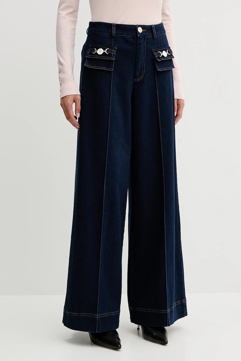 Fracomina jeansy damskie kolor niebieski FS25WV3004W78201 - zdjęcie produktu nr 1