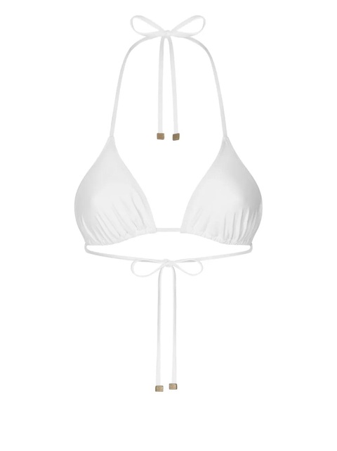 Dolce & Gabbana triangle-cup bikini top - White - zdjęcie produktu nr 2