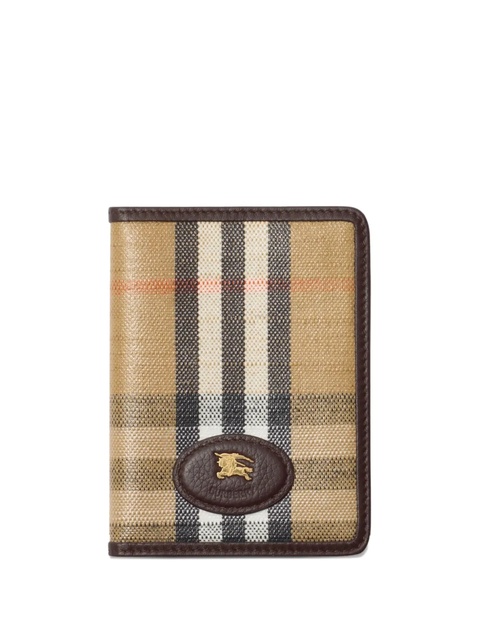 Burberry check-pattern wallet - Brown - zdjęcie produktu nr 1