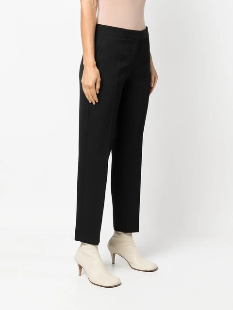 Jil Sander straight-leg wool trousers - Black - zdjęcie produktu nr 2