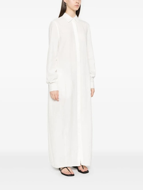 TOTEME parachute maxi shirt dress - Neutrals - zdjęcie produktu nr 2