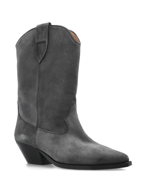 ISABEL MARANT 40mm Duerto suede ankle boots - Grey - zdjęcie produktu nr 2
