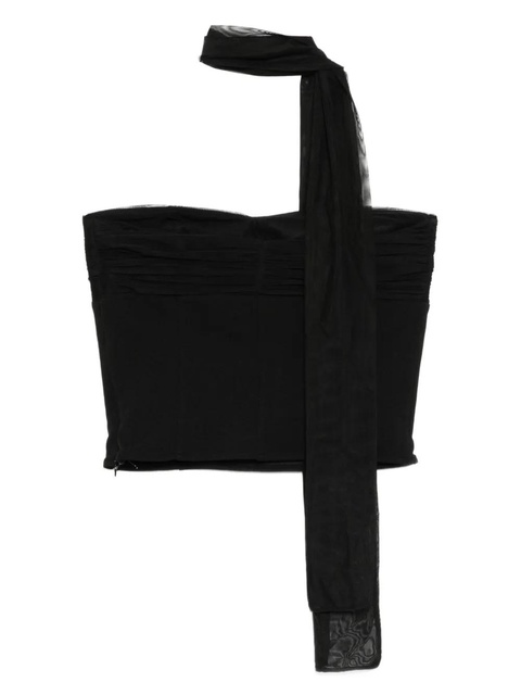 Reformation Ezra top - Black - zdjęcie produktu nr 1