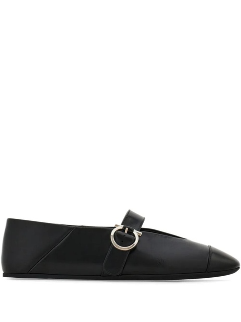 Ferragamo Gancini ballet flats - Black - zdjęcie produktu nr 1